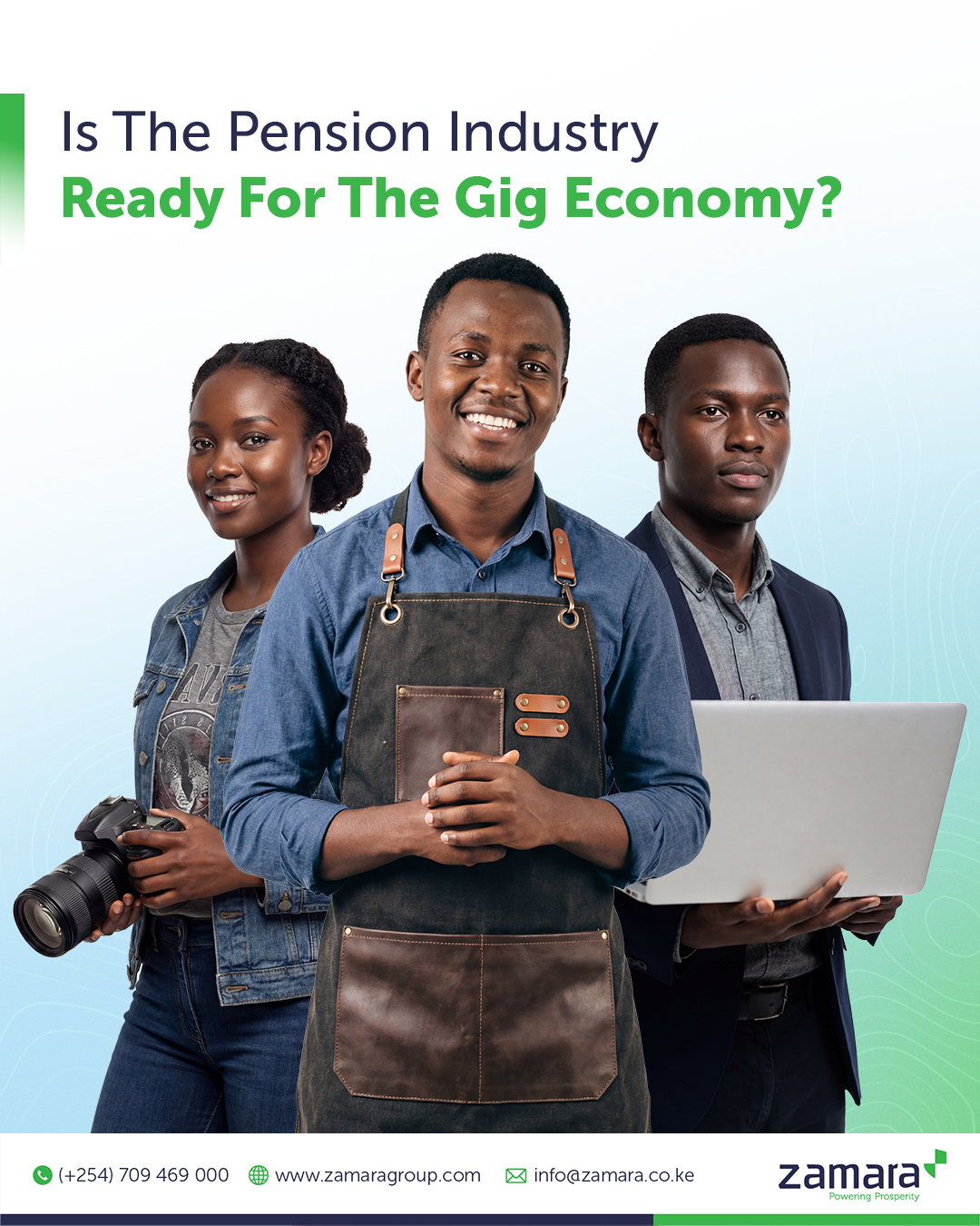 Is the Pension Industry ready for the Gig economy - Social Poster